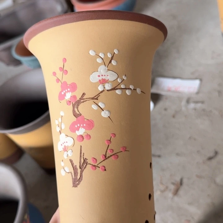 紫砂紫砂花盆a a a a