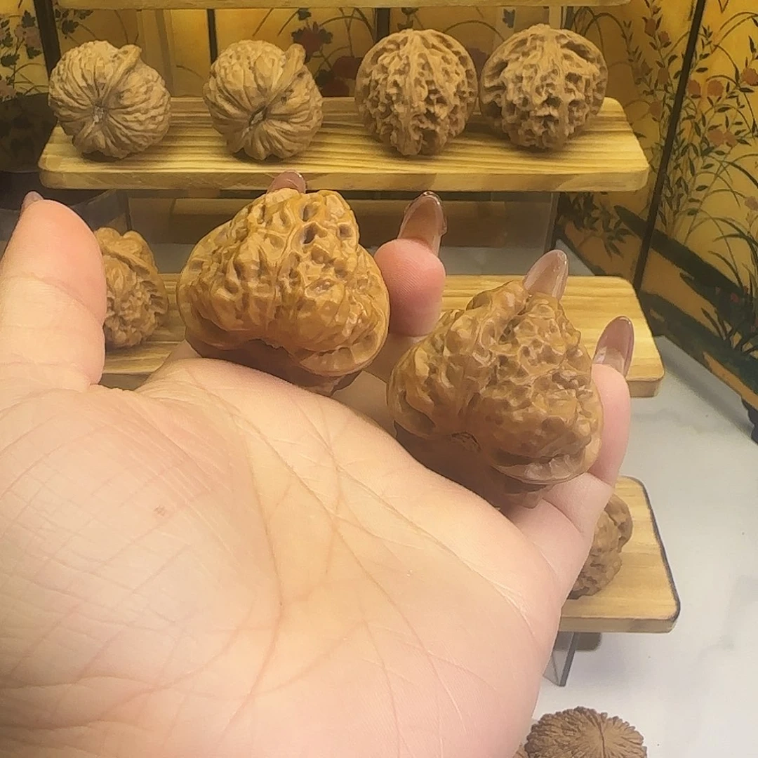 把件文玩核桃蛤蟆头