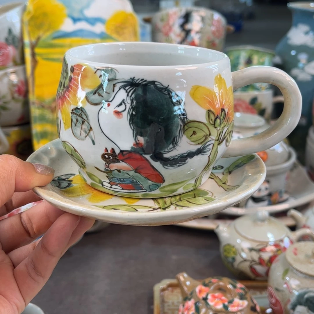 景德镇陶瓷手工杯