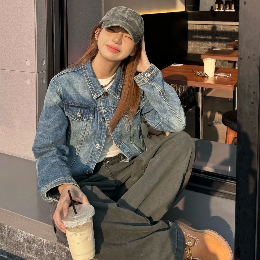 2025春秋百搭新款牛仔外套401-500(非图片款）