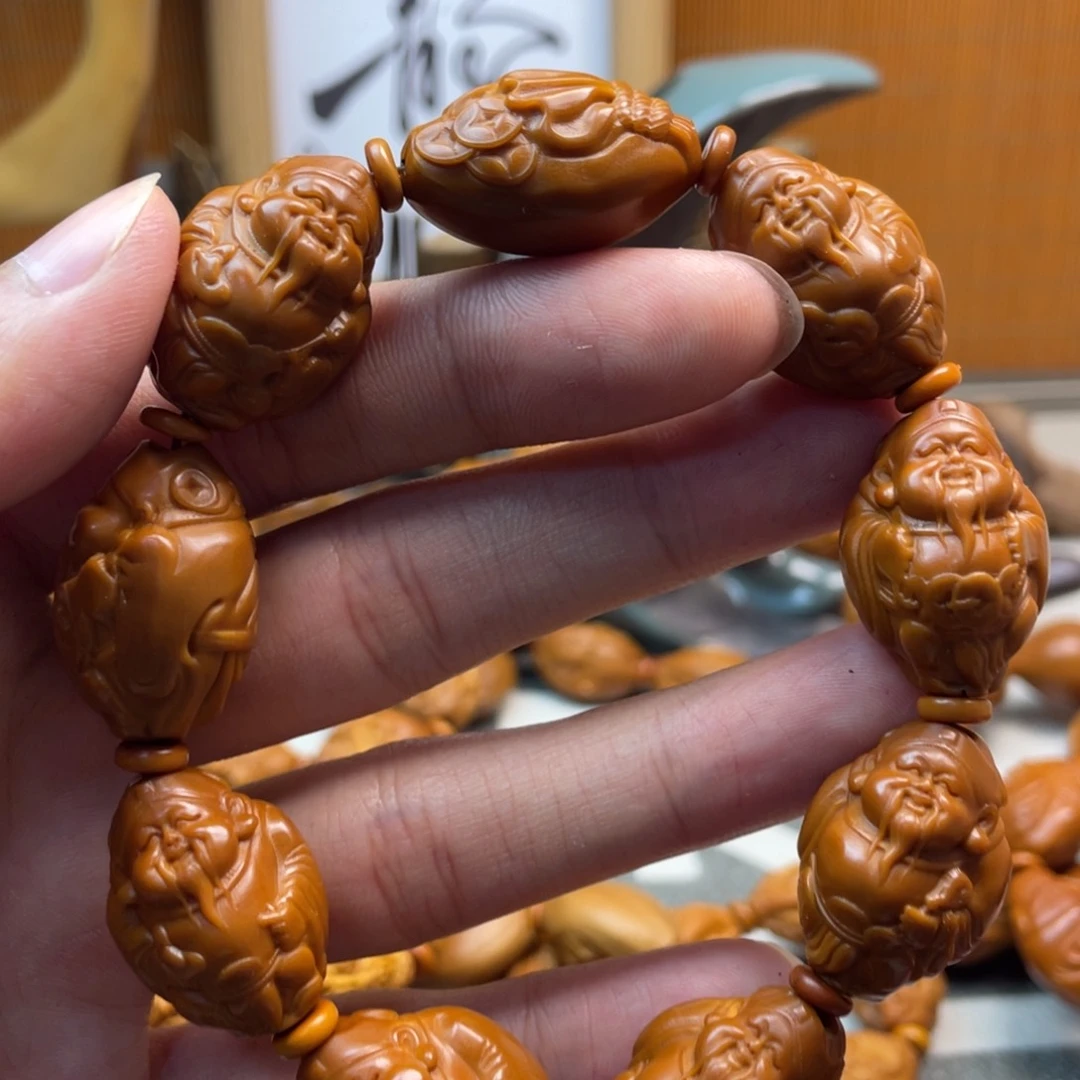 橄榄核手串/手链橄榄核雕工艺手串5119