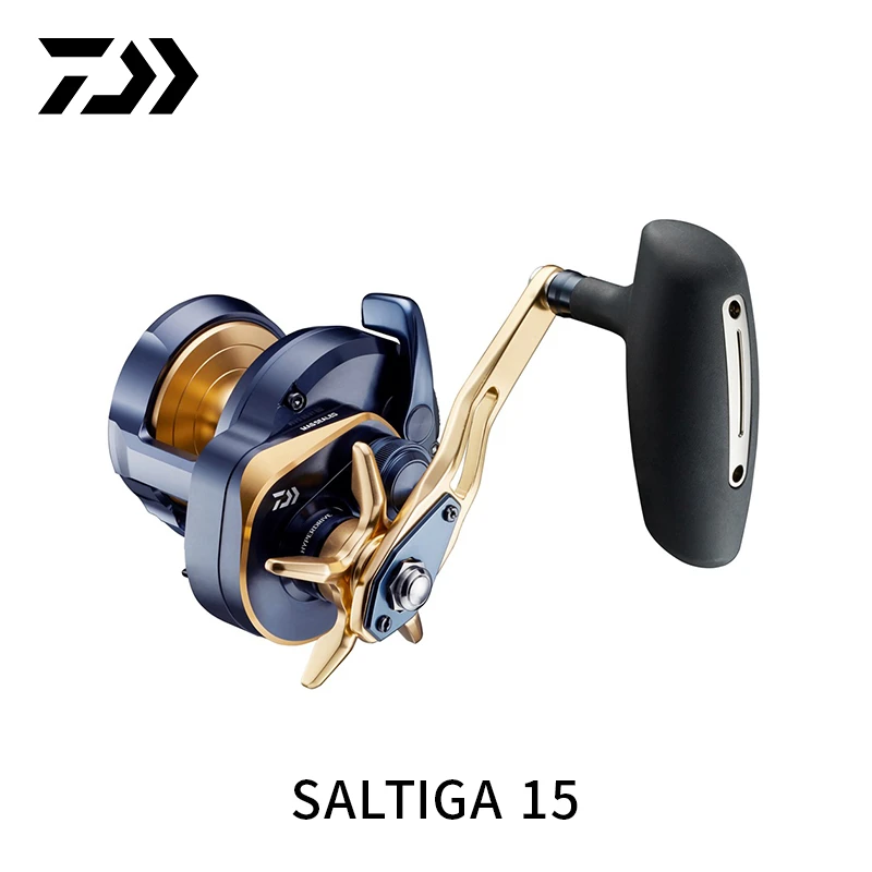 SALTIGA 15/35两轴轮海钓轮铁板轮远投两轴轮船钓渔轮