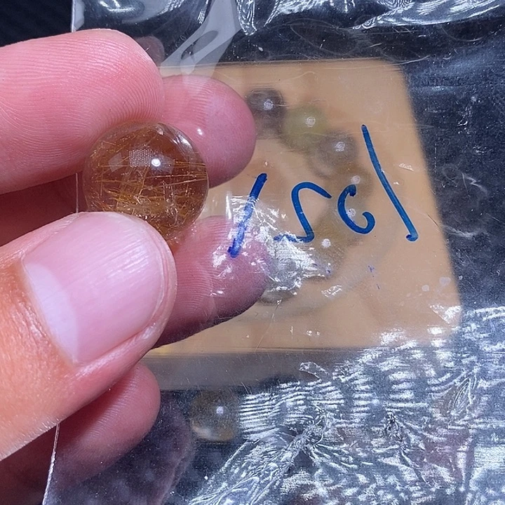 呆***儿未镶嵌手链发晶天然水晶手串