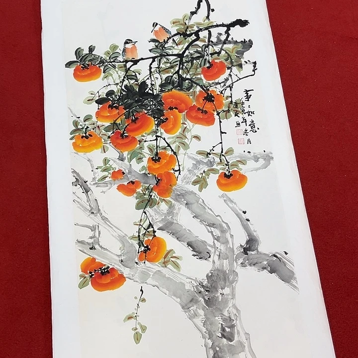 国画手绘图的设计与设计是