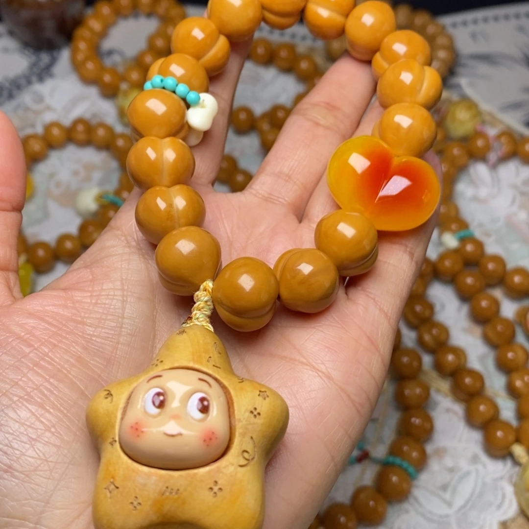 猴头核桃吊坠屁桃15加