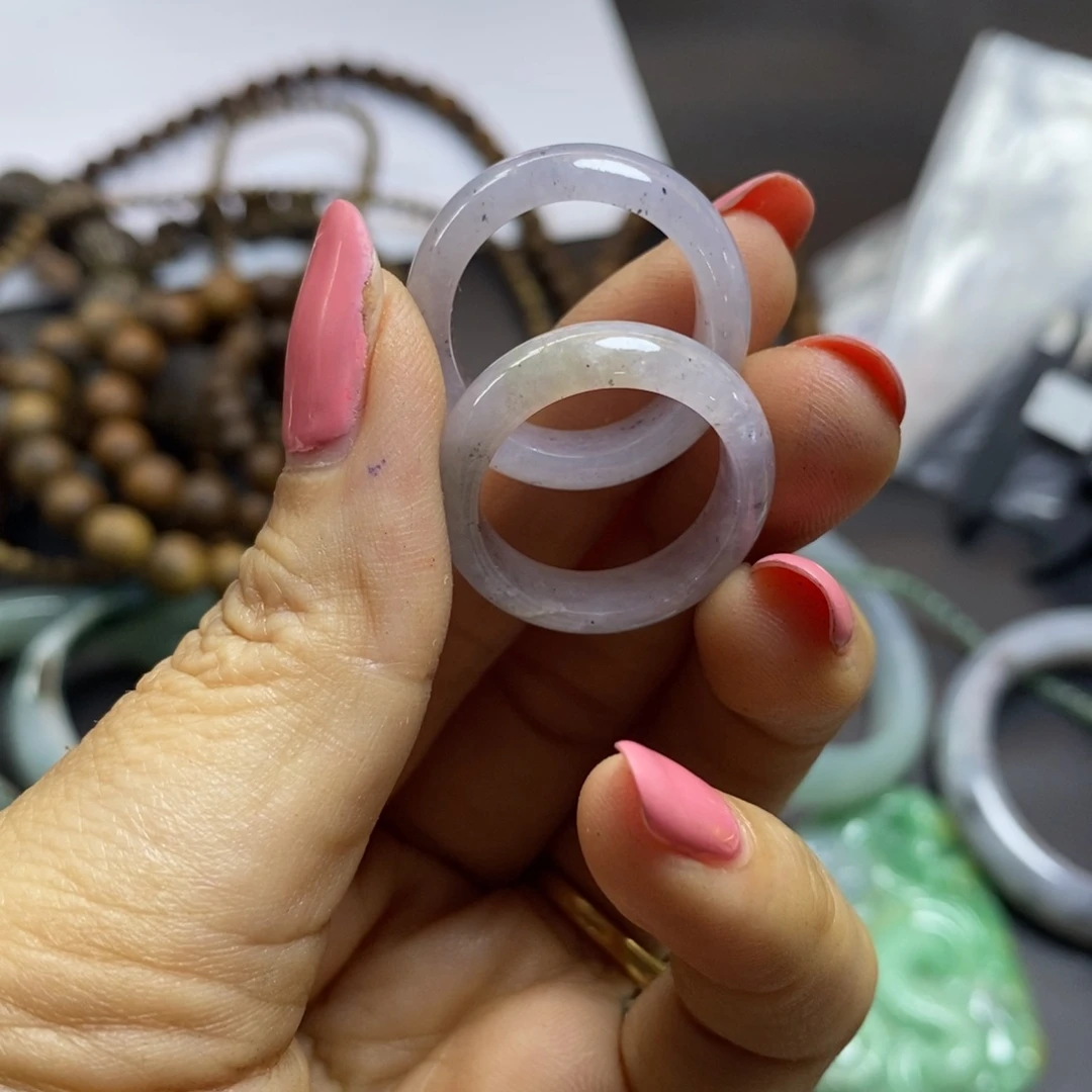 定制翡翠未镶嵌戒圈