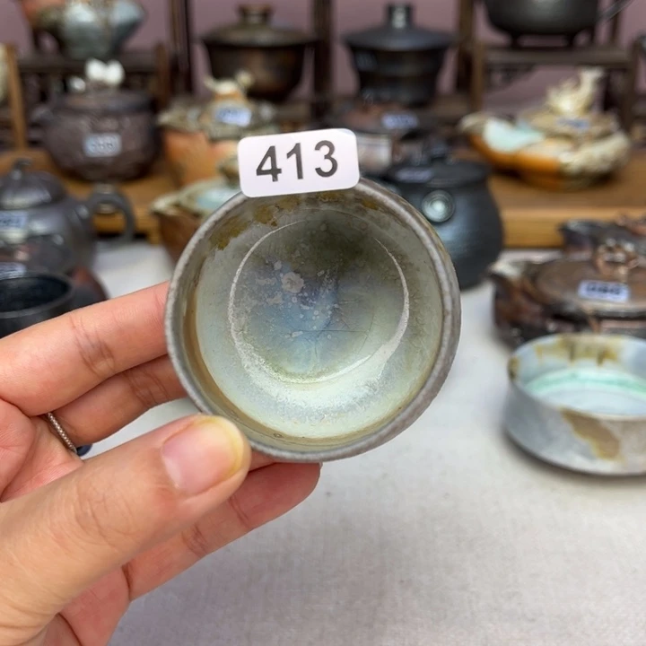 壶裸柴烧陶瓷茶具