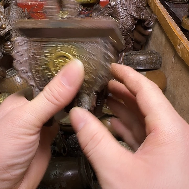 铜材质文玩摆件装饰