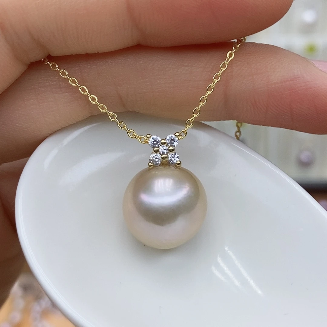 淡水珍珠颈饰合金