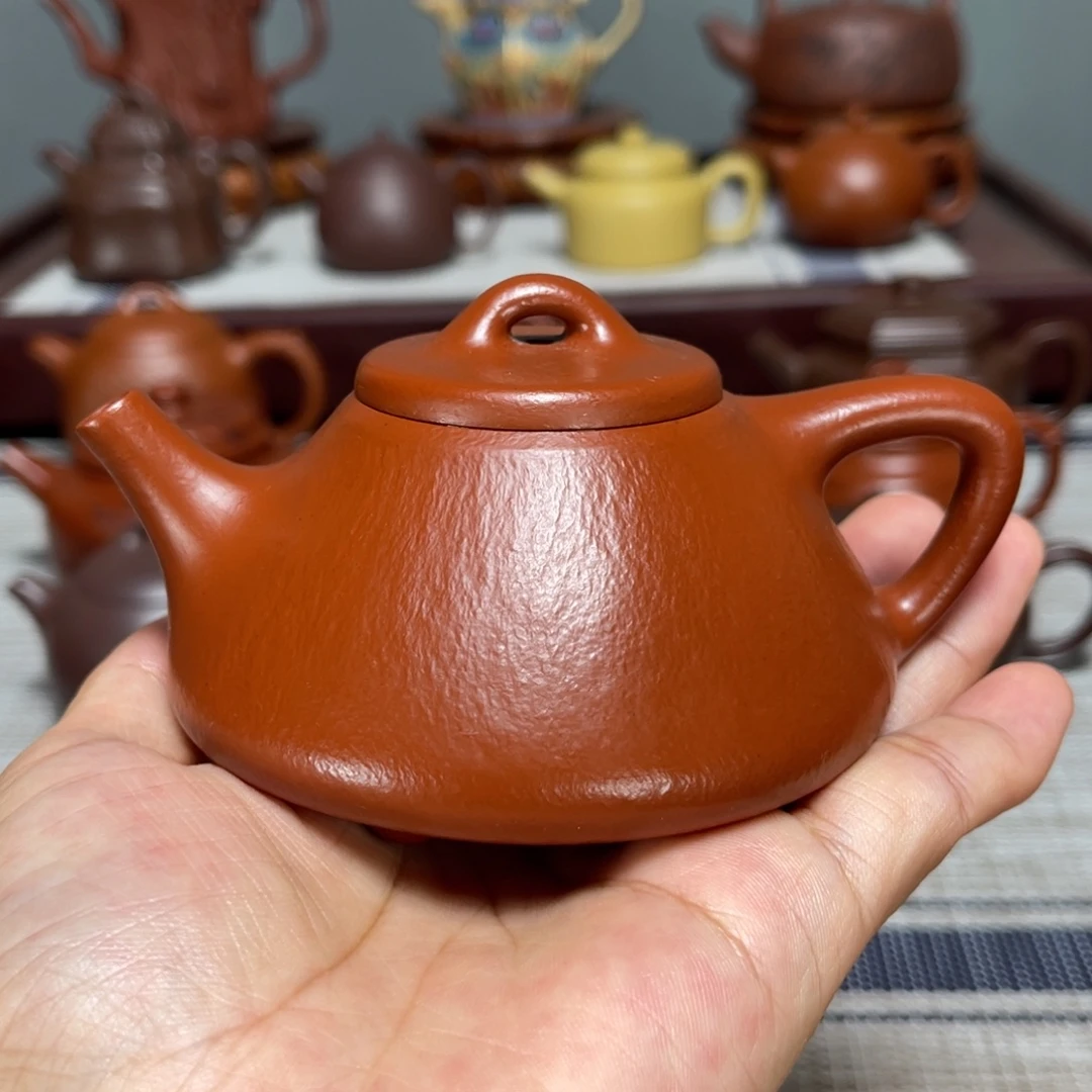 茶壶紫砂全手工制作150cc