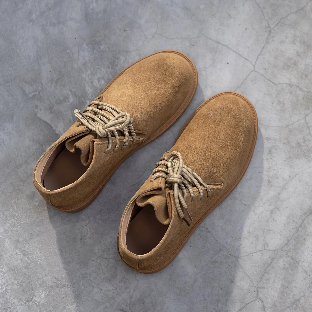 防水男靴2025冬季加绒新款真皮马丁靴男日系百搭软底百搭工装靴男