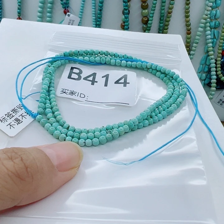 绿松石未镶嵌颈饰