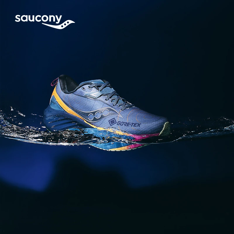 【彭于晏同款】Saucony索康尼TRIUMPH胜利22 GTX防水减震运动跑步鞋