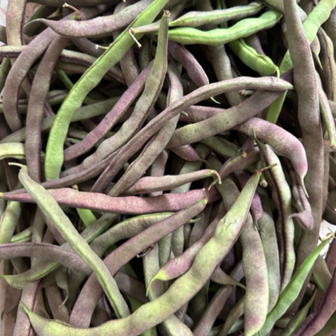 四川达州四个季豆角新鲜蔬菜芸豆紫豆角红豆角泡沫箱包装