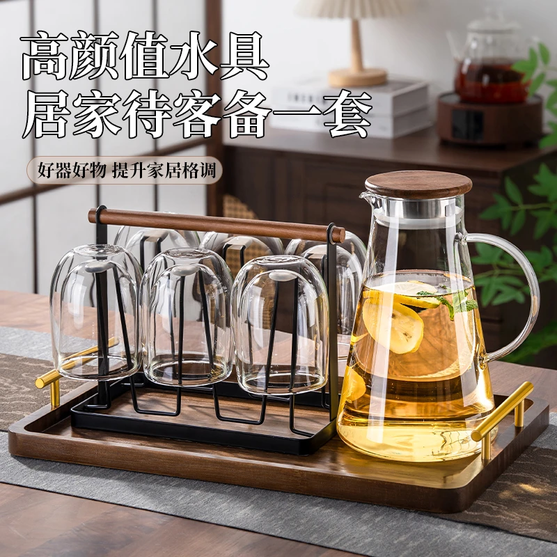 双层玻璃杯家用耐高温高硼硅咖啡泡茶杯客厅办公室隔热防烫水杯