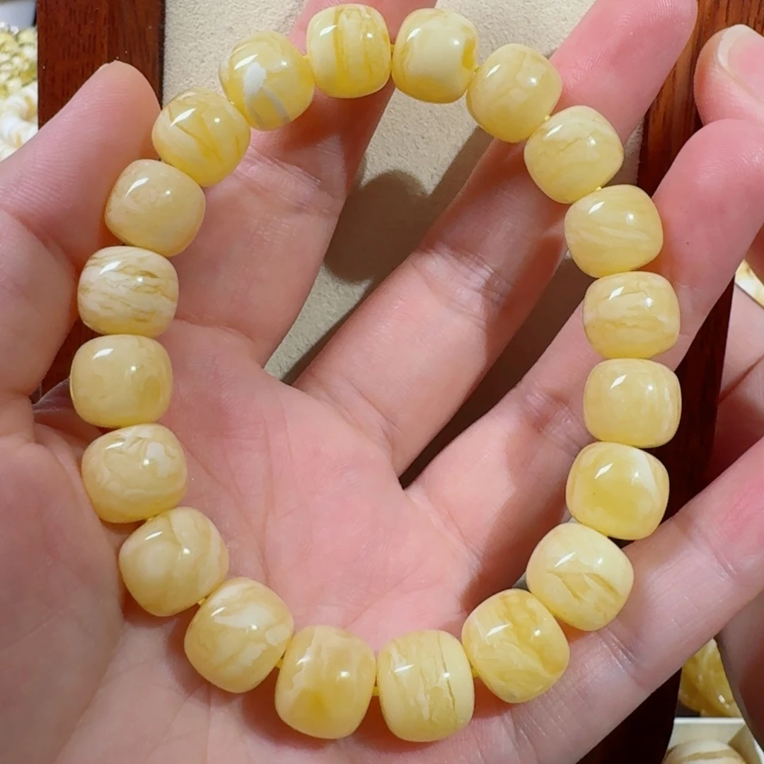 沉****未镶嵌琥珀手链蜜蜡手串
