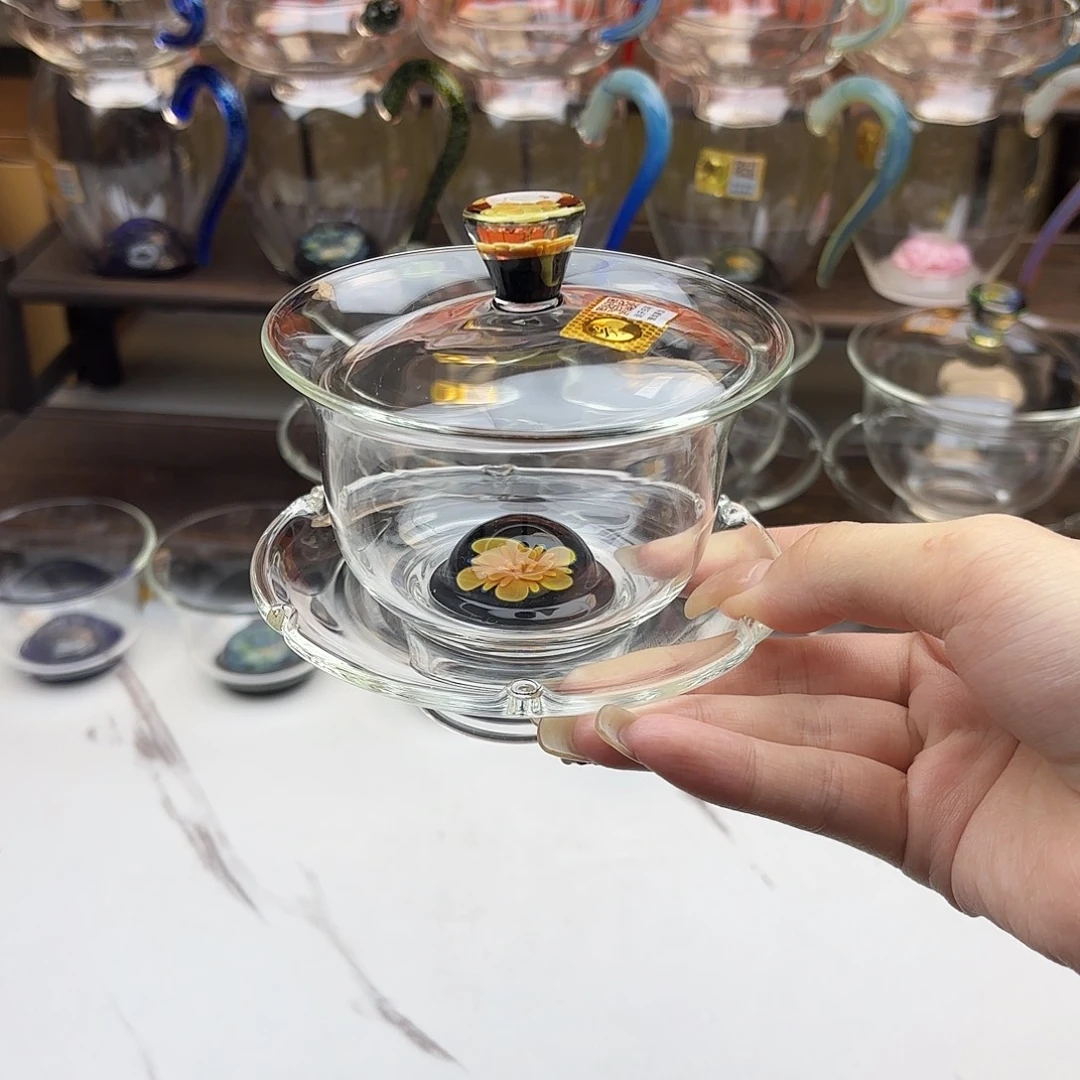 森***3禾器 珀盖碗 孤品普通盒