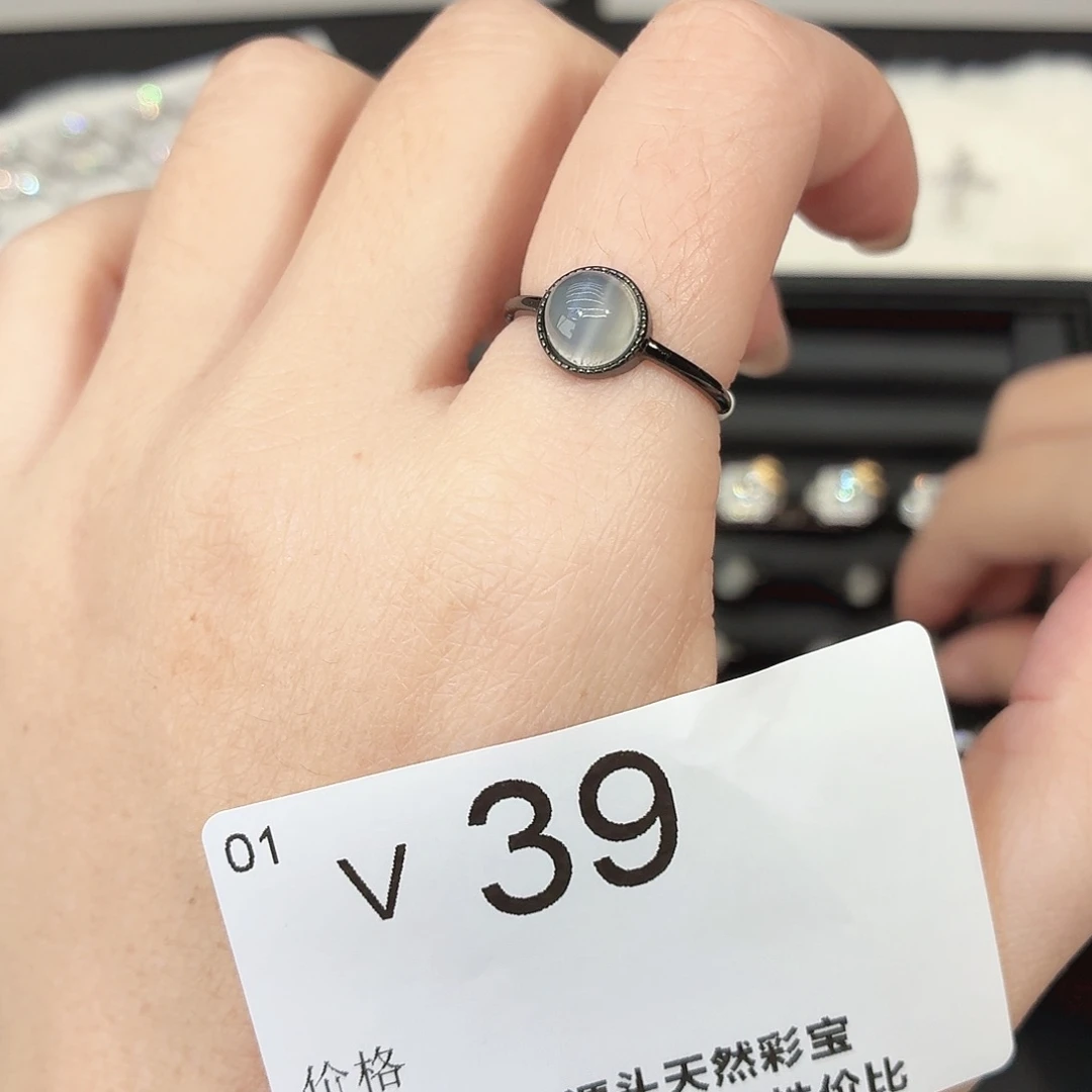 珠宝奇石银S925镶嵌长石