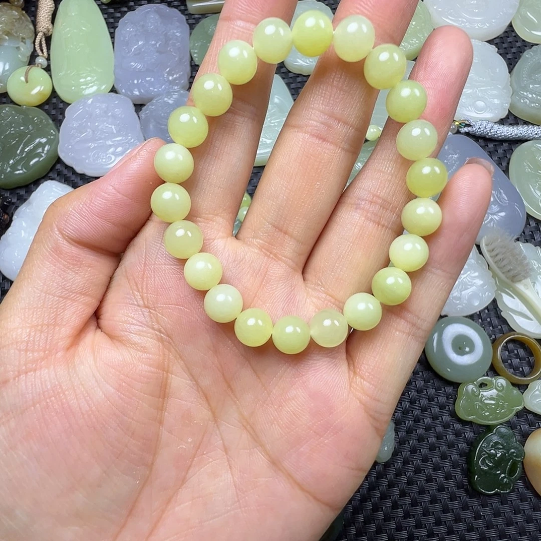 和田玉未镶嵌吊坠(赠链)卡8