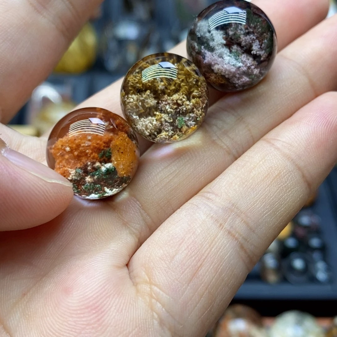 未镶嵌颈饰水晶小****圆球