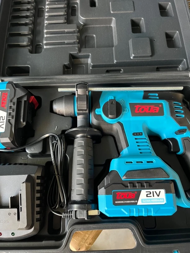 多功能无刷充电电锤电钻电镐锂电冲击钻工业级电动工具