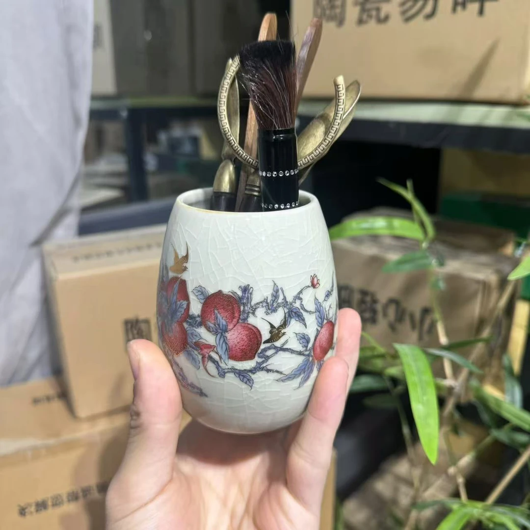 【中国邮政专属链接】九桃五福茶道配件桶mc023