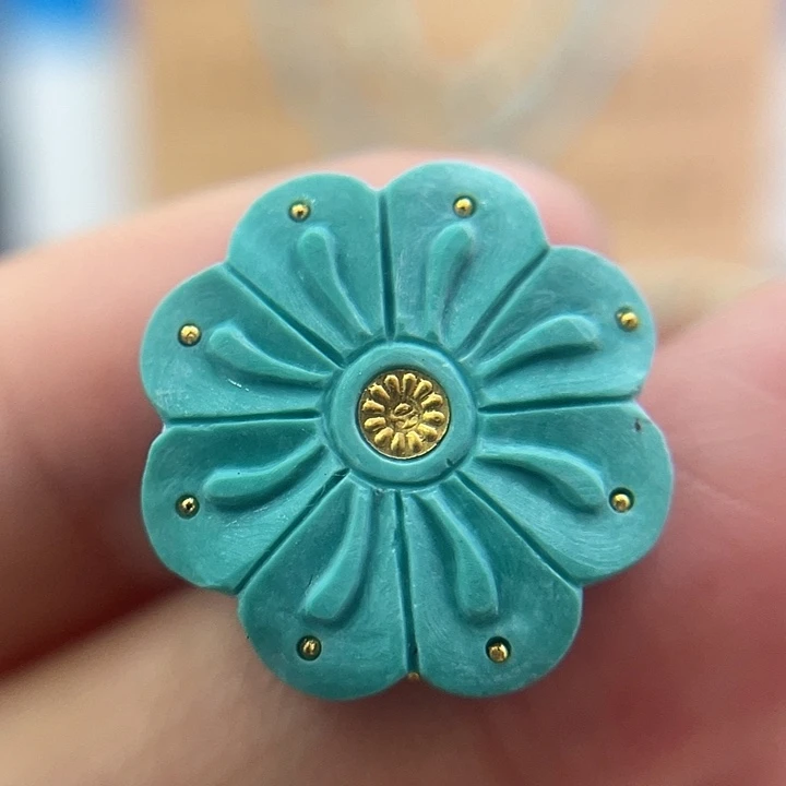 绿松石未镶嵌珠宝奇石