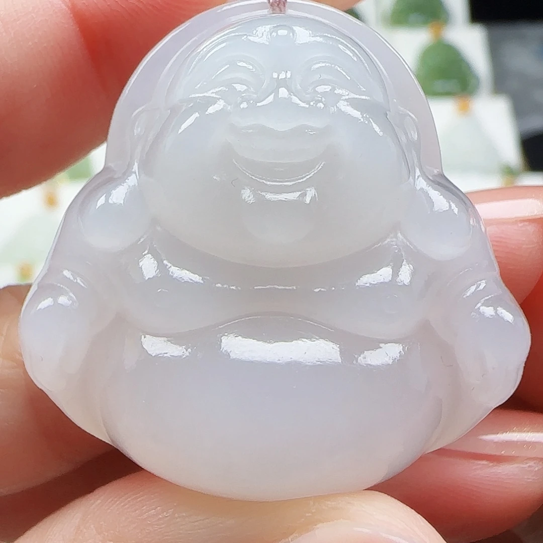 和田玉未镶嵌吊坠(赠链)