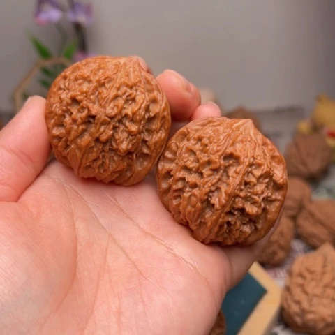 吊坠文玩核桃42全品137狮子头