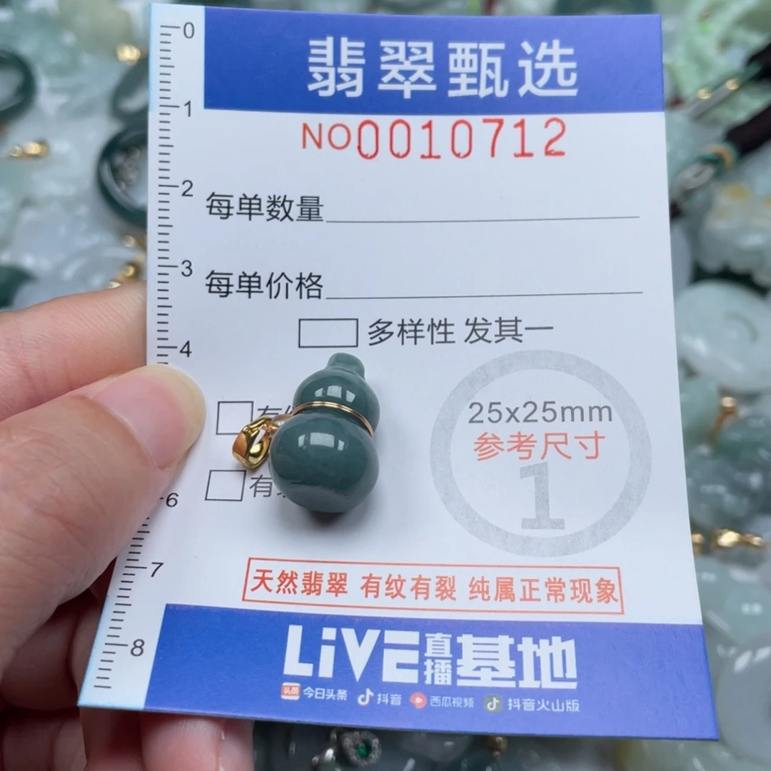 颈饰未镶嵌翡翠10712