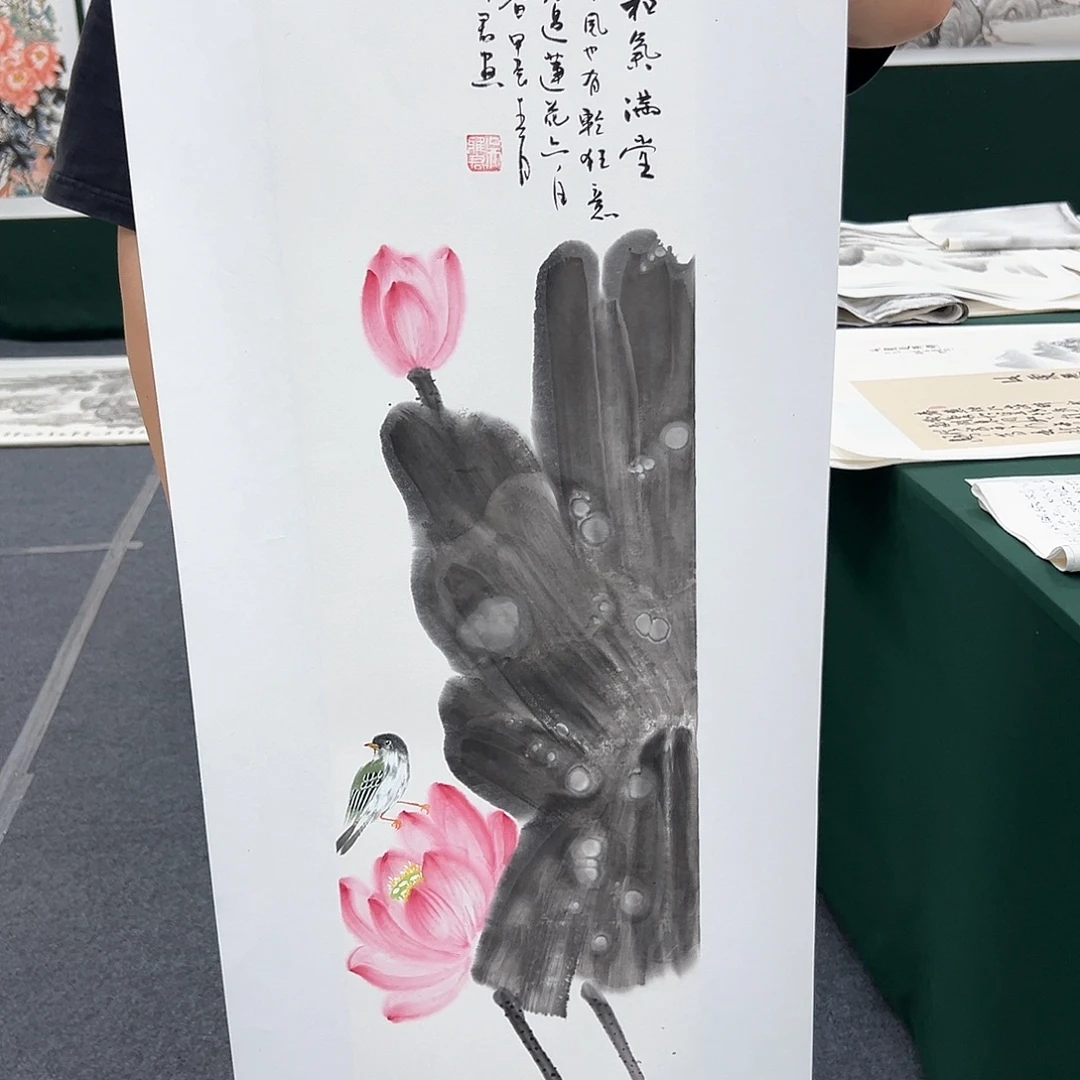 国画国画作品宣纸纯手绘