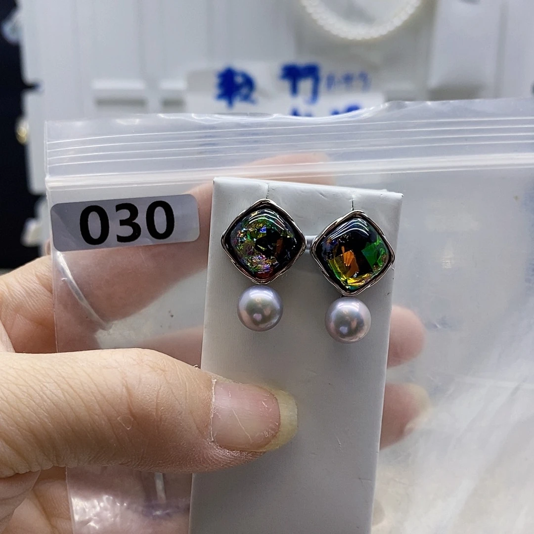 颈饰合金淡水珍珠