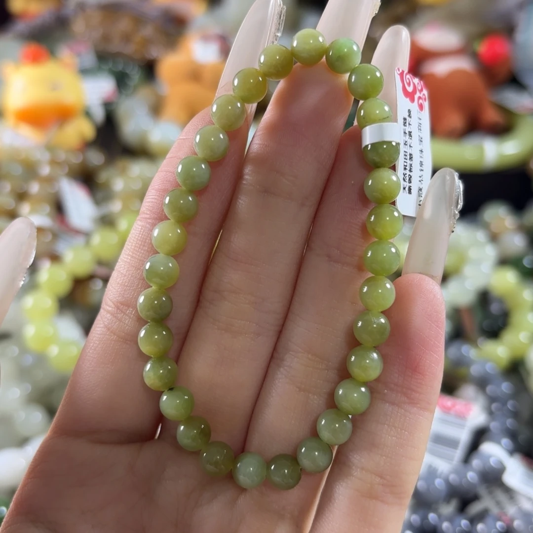 和田玉未镶嵌手链150