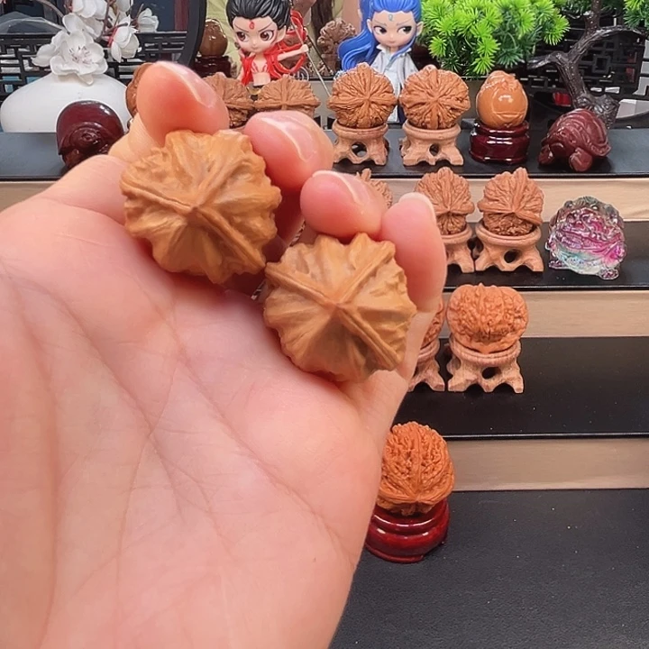 桃核吊坠27全品秋三棱