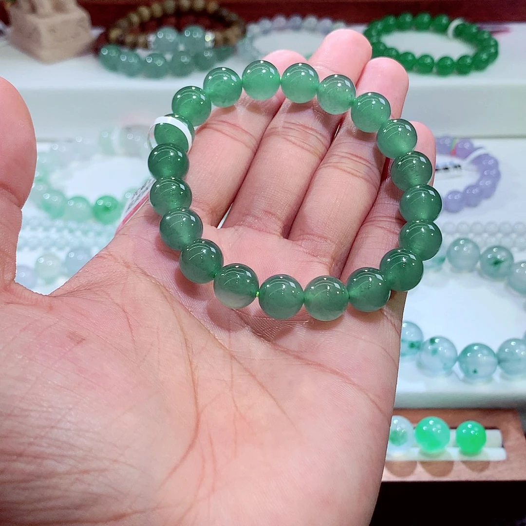 未镶嵌手链翡翠卡10