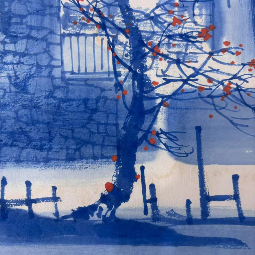 宋轲-2平尺-国画作品-水乡-12