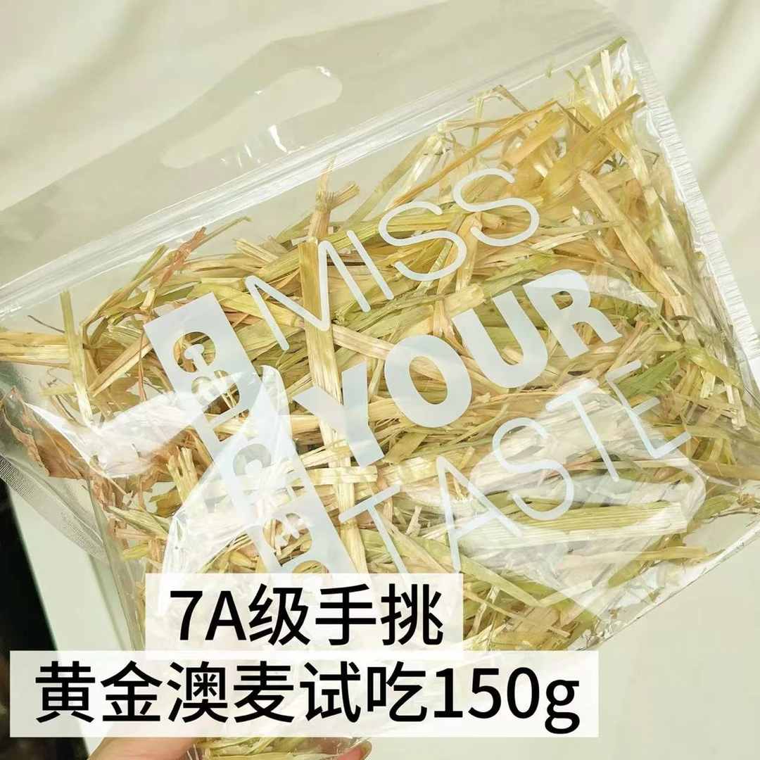 多波橙7A手挑黄金澳麦提草兔草含纤维粗蛋白高甜营养代餐丰富兔舍