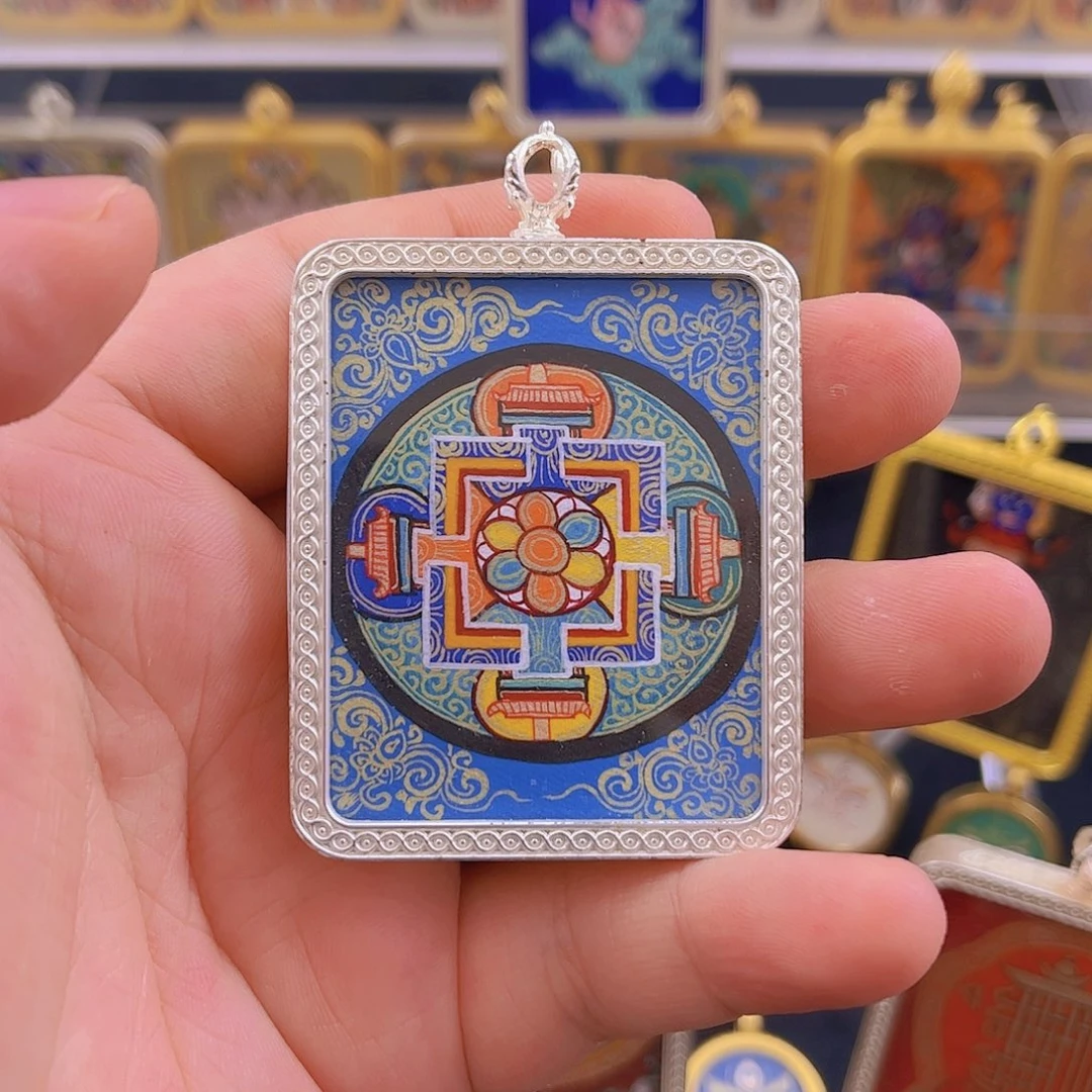 青海热贡纯手绘唐卡