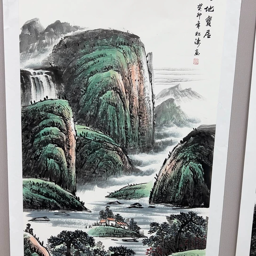 国画宣纸国画纯手绘作品