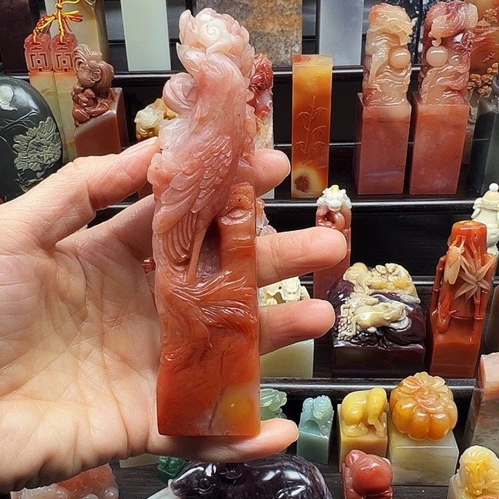 印石寿山石寿山石手工雕刻