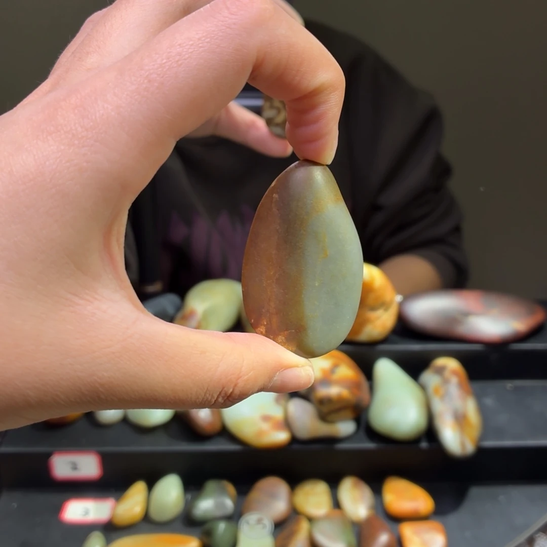 和田玉未镶嵌挂件30.9