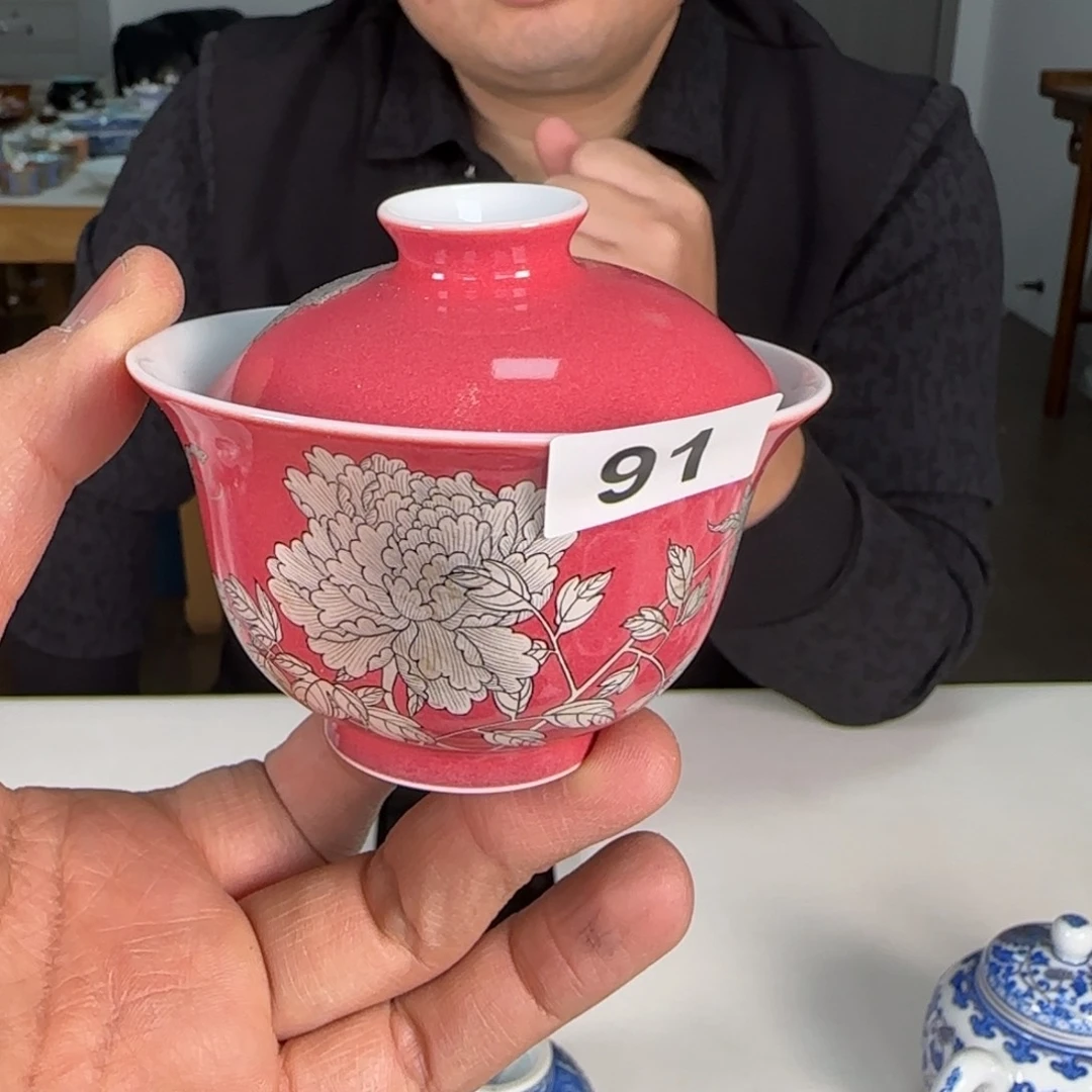 粉彩天花板王子龙作品