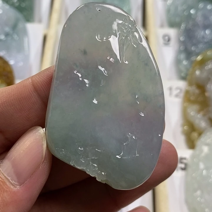 颈饰未镶嵌翡翠悟道