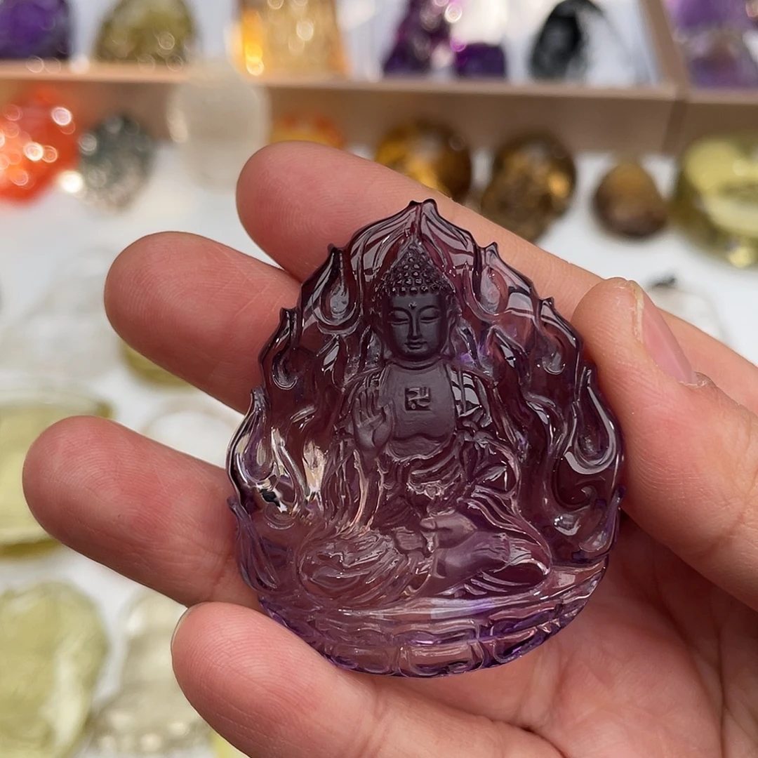 水晶颈饰未镶嵌定制