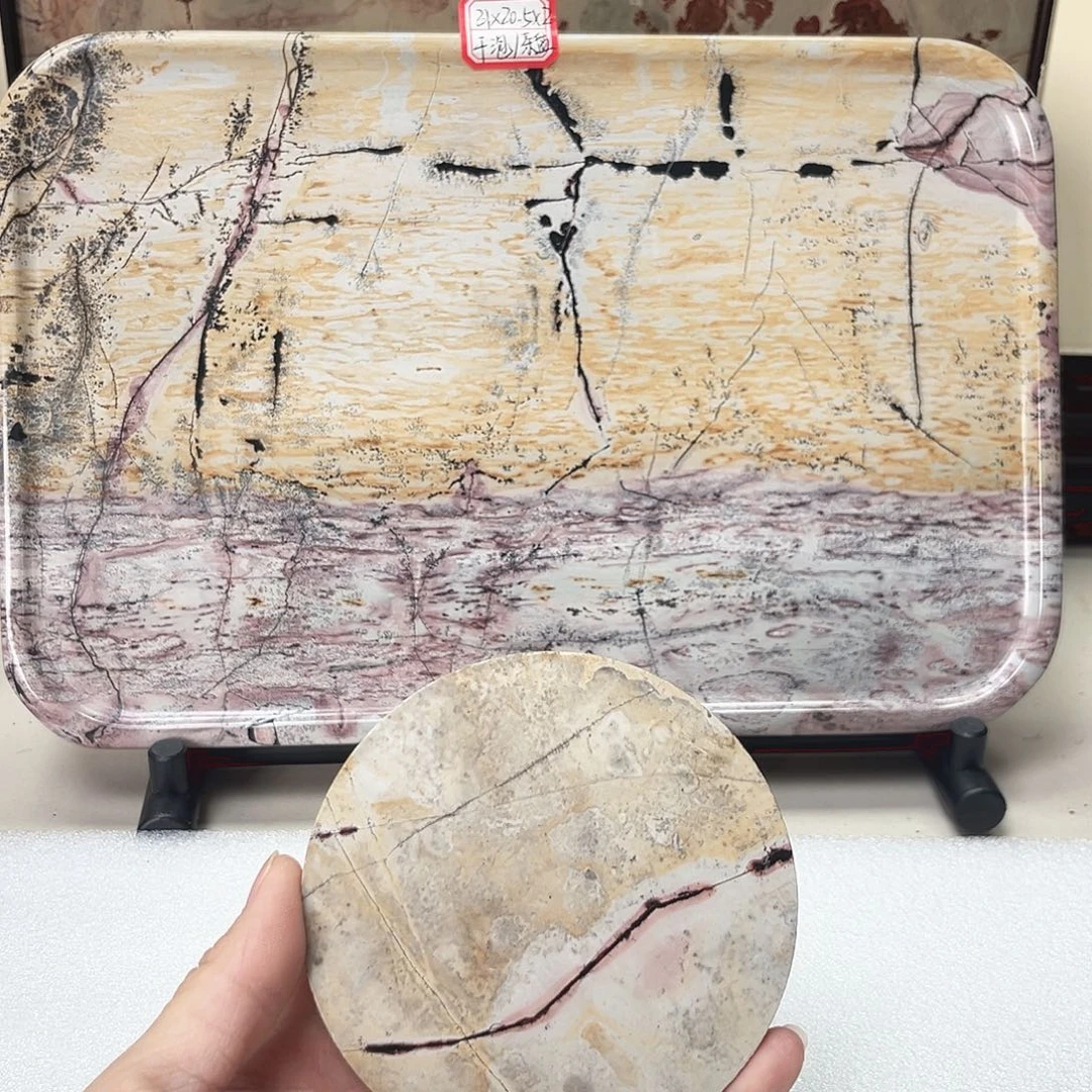 石材广西天然国画石