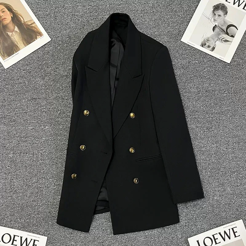 2025春秋新款高级感气质百搭显瘦时尚通勤西服 8978