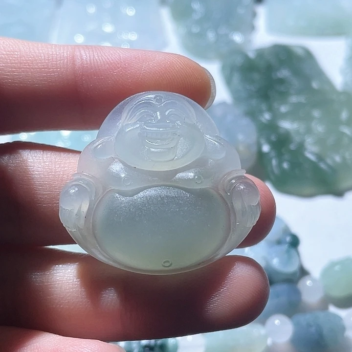 未镶嵌定制翡翠佛公