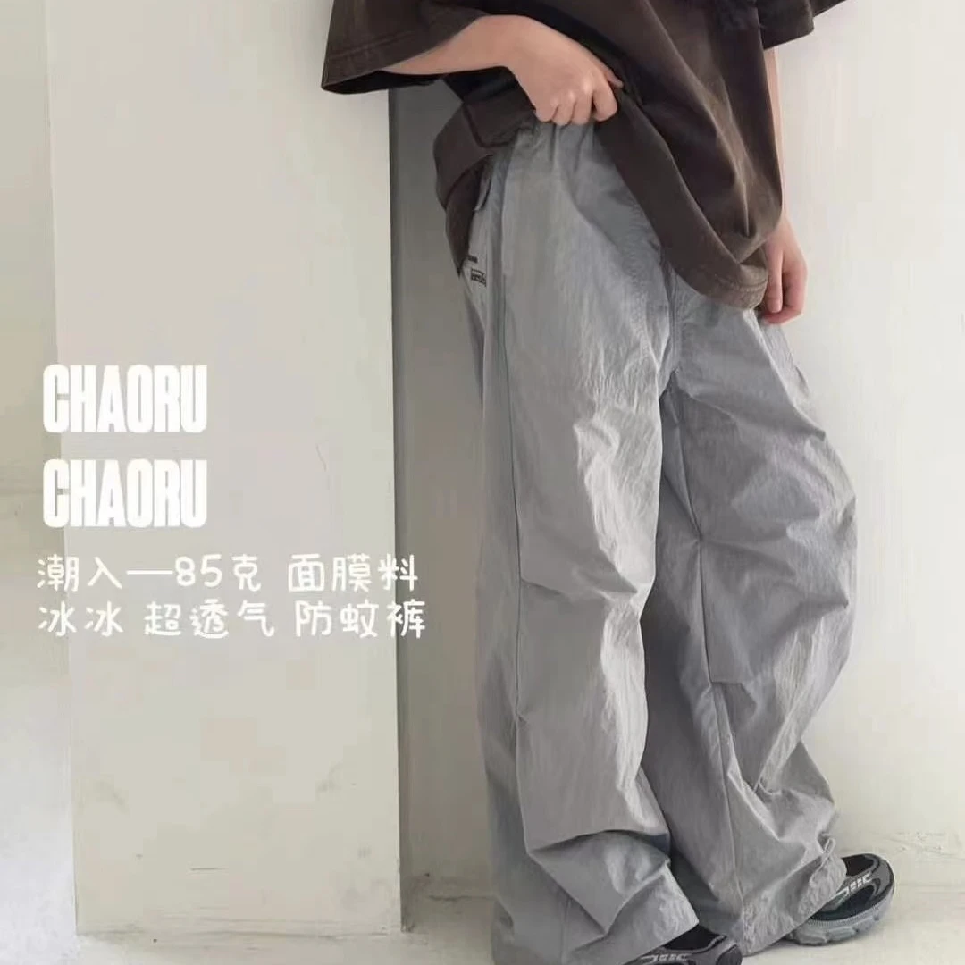 169儿童夏季工装裤