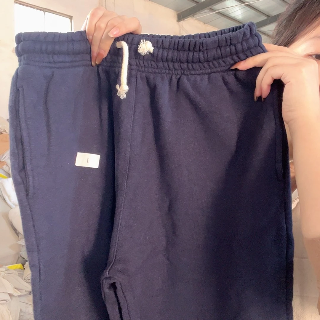 棉棉汉麻裤藏青色8码