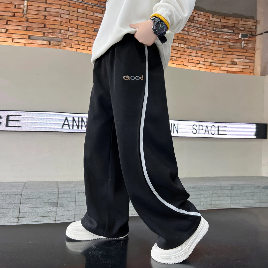 儿童装男童秋装裤子春秋款2025新款运动男孩秋季中大童休闲长裤潮